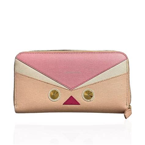 fendi bird eye wallet|fendi wallet price.